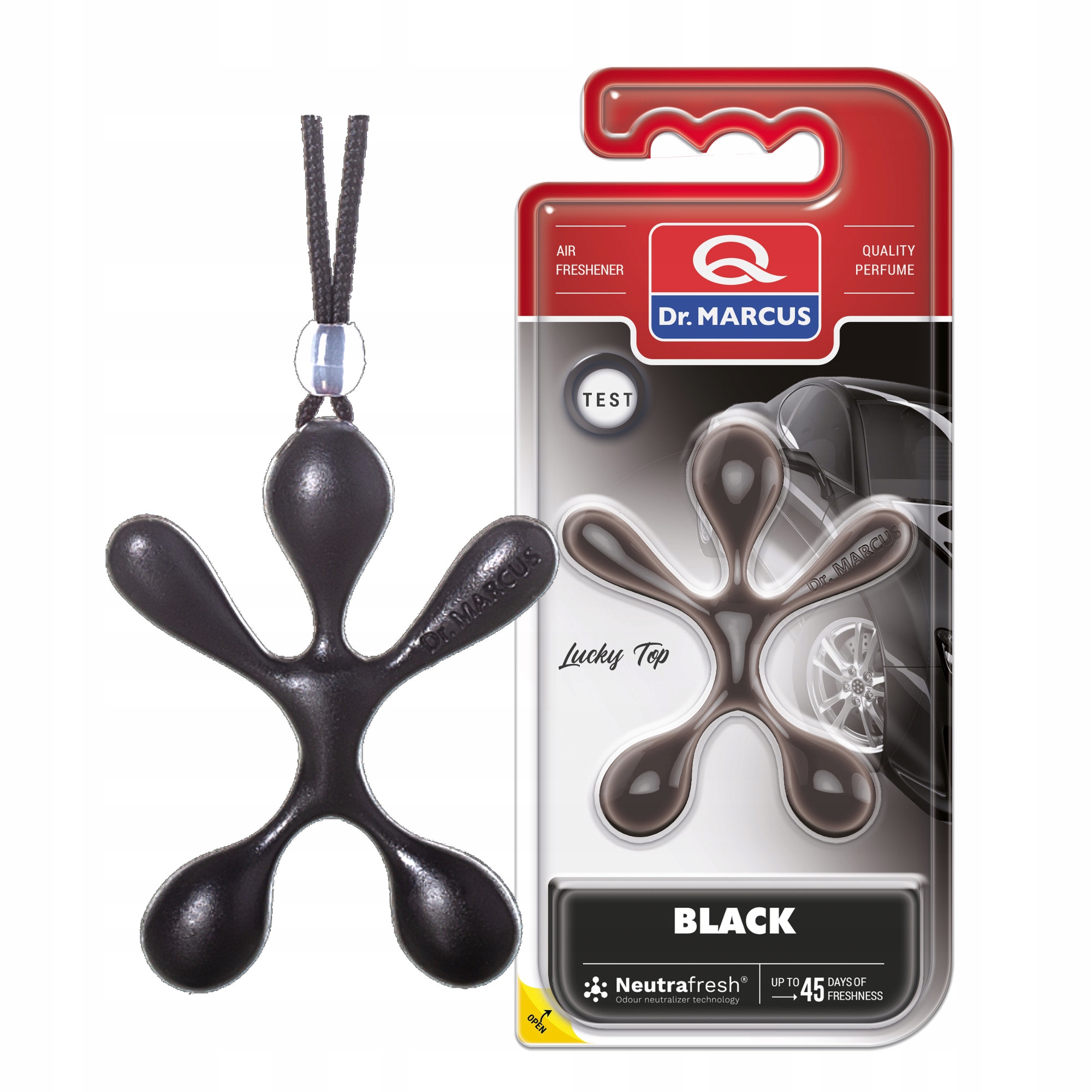 Dr Marcus Lucky Top Black Zapach Zawieszka Amulet