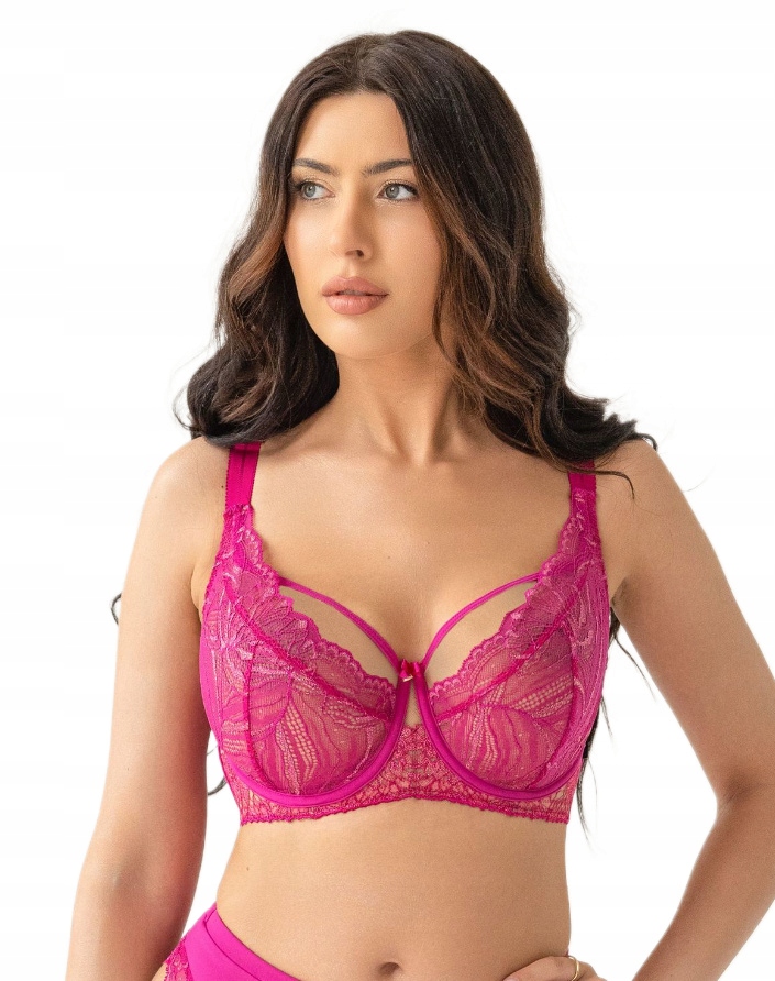 Krisline Podprsenka Soft Lace Blush Fuchsia Růžová 75E