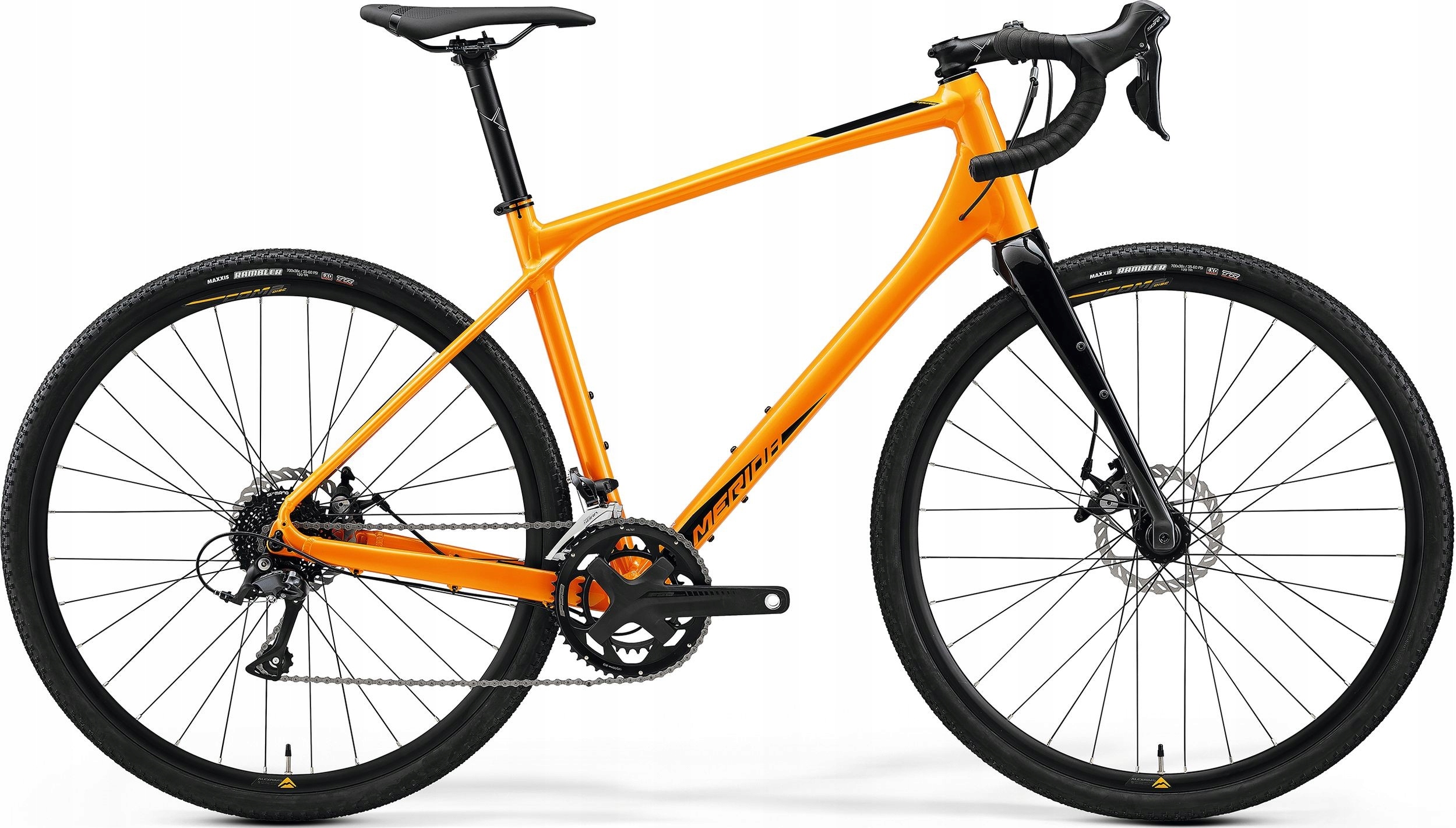 Rower Gravel Merida Silex 200 rama L 53 CM 28 Orange