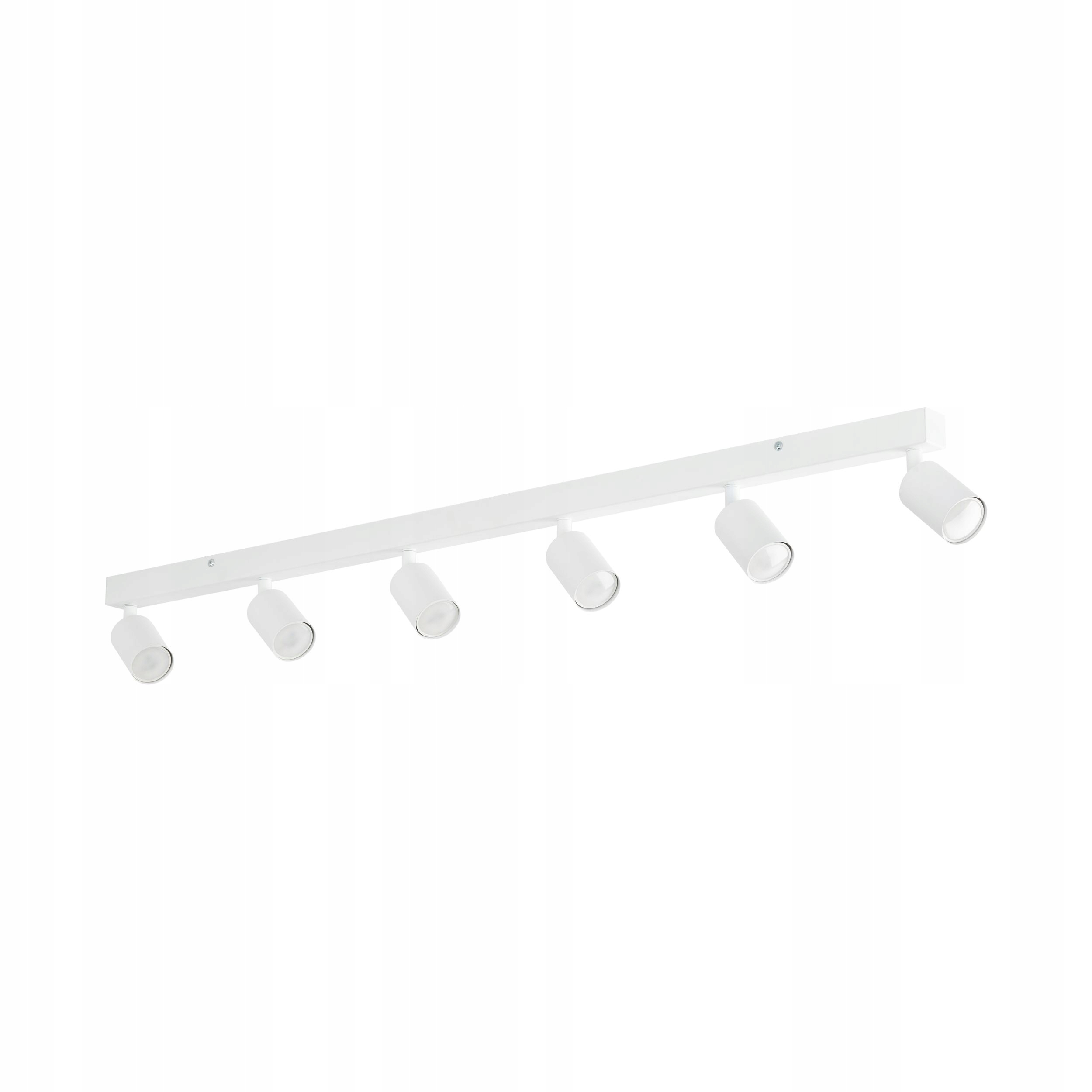 Bílá dlouhá stropní lišta s reflektory 127 cm nad stůl Tk Lighting
