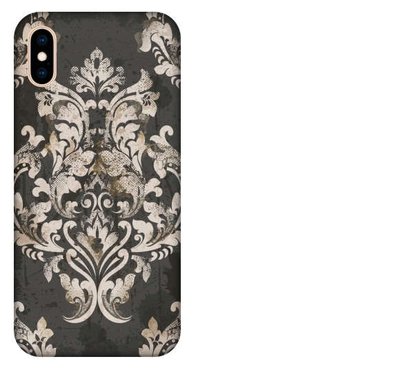 

Etui pokrowiec iPhone Xs Max Vintage wzór barok sz