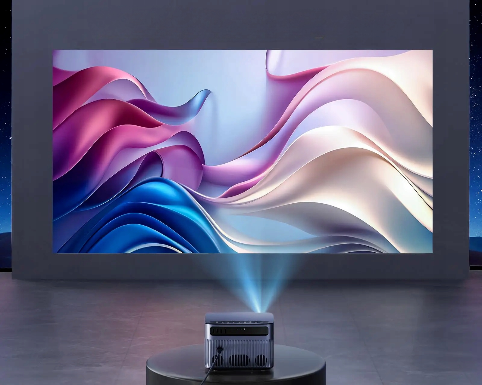 PROJEKTOR 4k Full HD Rzutnik 15000lm 1080p WiFi Bluetooth Auto-focus Jasność lampy (ANSI) 15000 lm