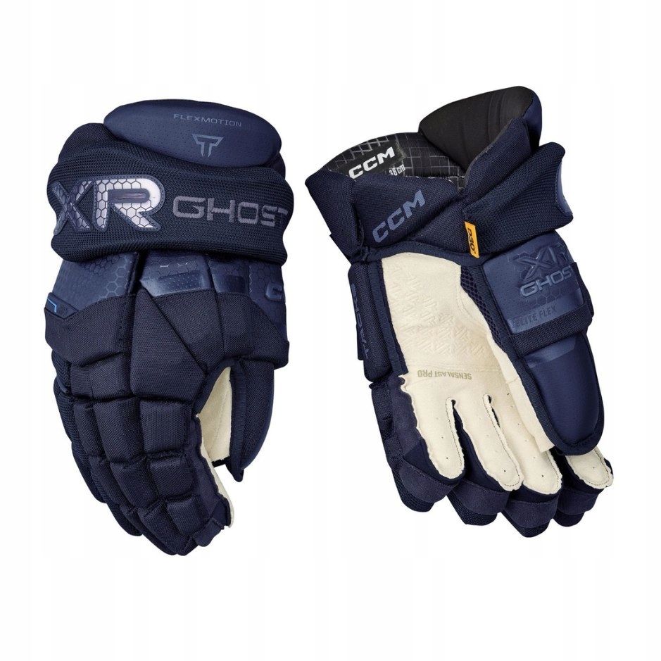 CCM Rukavice CCM Tacks Xr Ghost Sr, Senior, 14", tmavě modrá