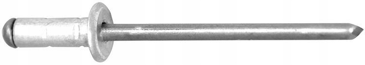 Nit jednostranne uzatvárateľný, oceľ/oceľ, plocho-okrúhla hlava 4,0x13 mm Goebel