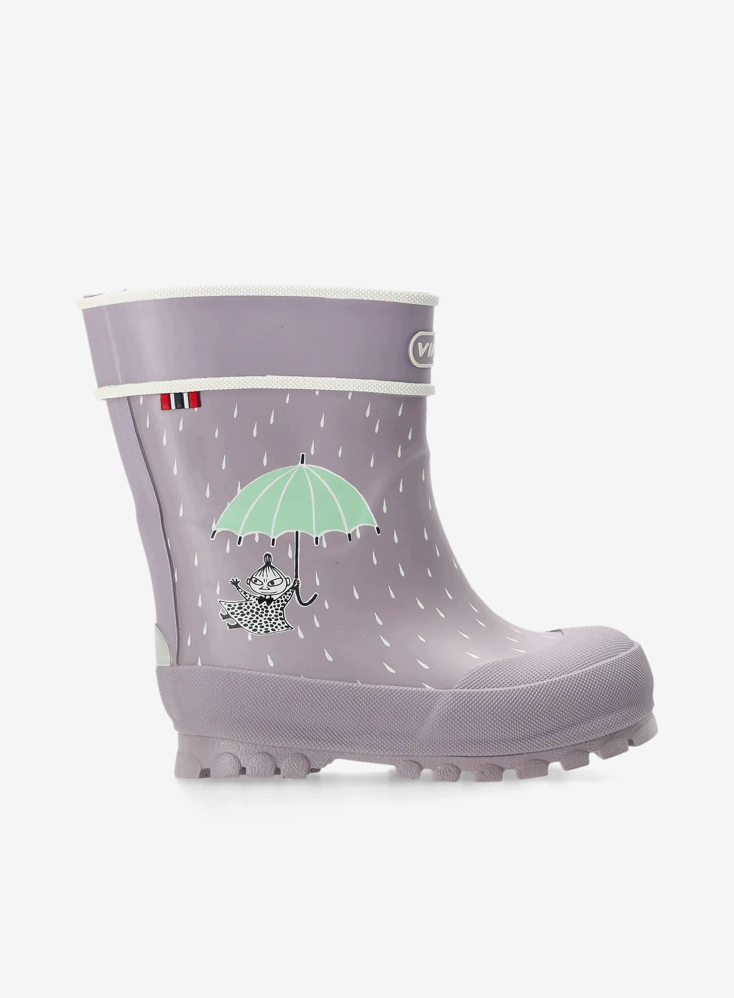 Kalosze dziecięce Viking Alv Jolly Moomin lilac 25