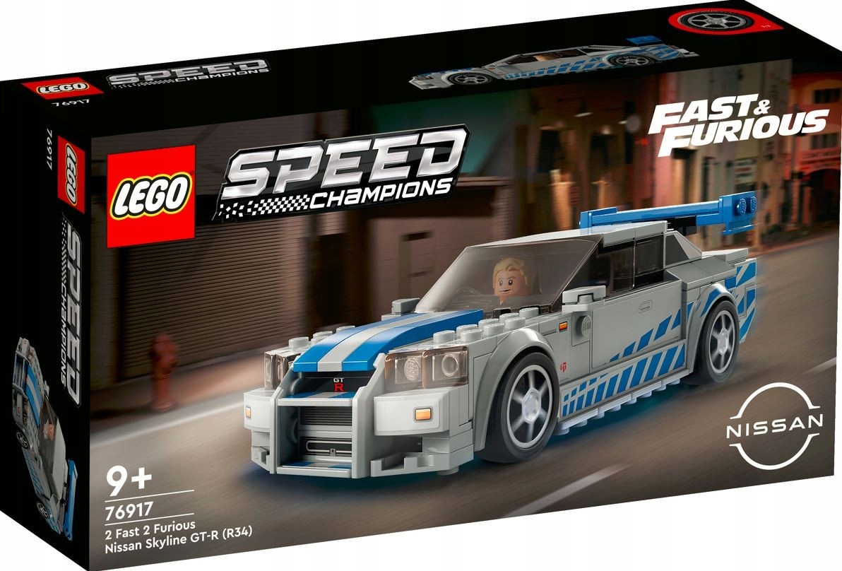Lego Stavebnice Speed Champions 76917 Nissan Skyline Gt-r