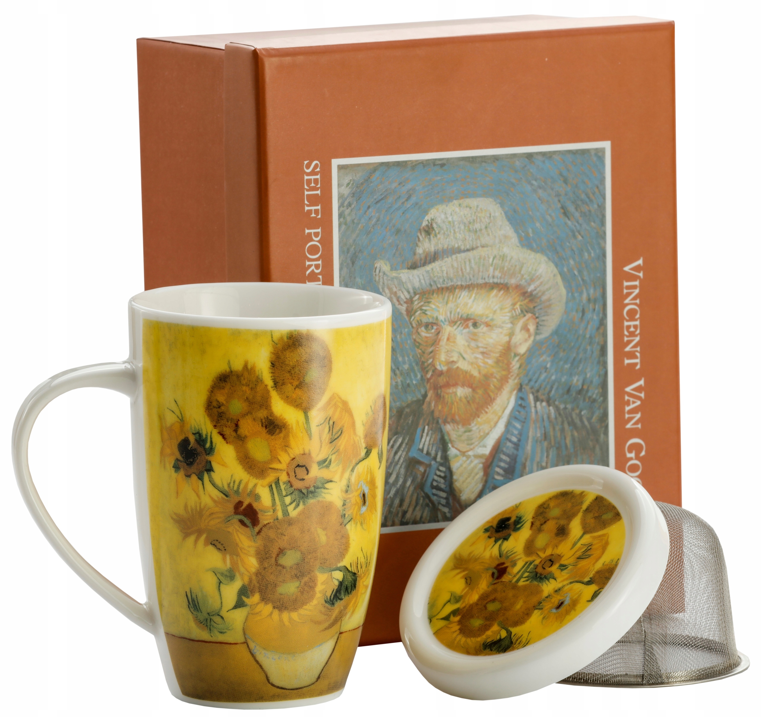 

Kubek Z Zaparzaczem Sunflowers V. van Gogh 350ml