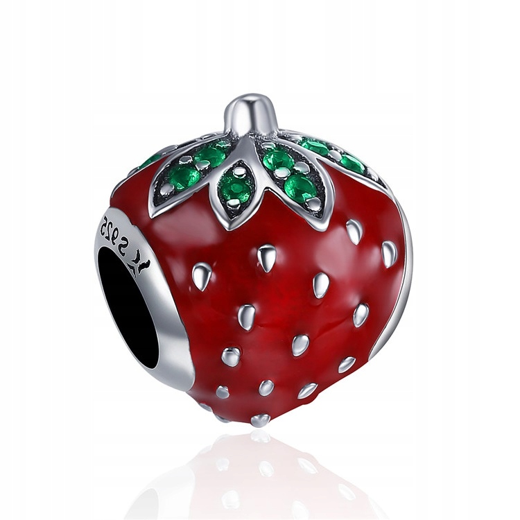 

Zawieszka Charms do Pandora Truskawka Srebro S925