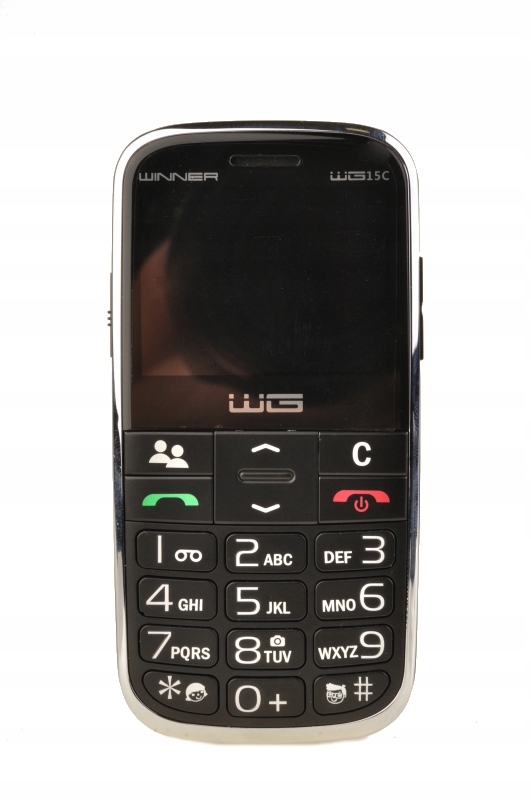 TELEFON KOMÓRKOWY WG15c DLA SENIORA BABCI DZIADKA Pamięć RAM 4 MB