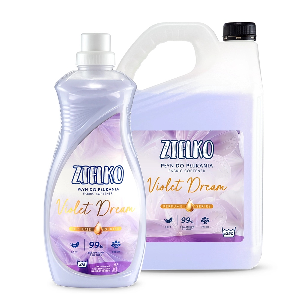 Levně Zielko Sada 326 praní Tekutá aviváž Violet Dream Trvalá Vůně filtr