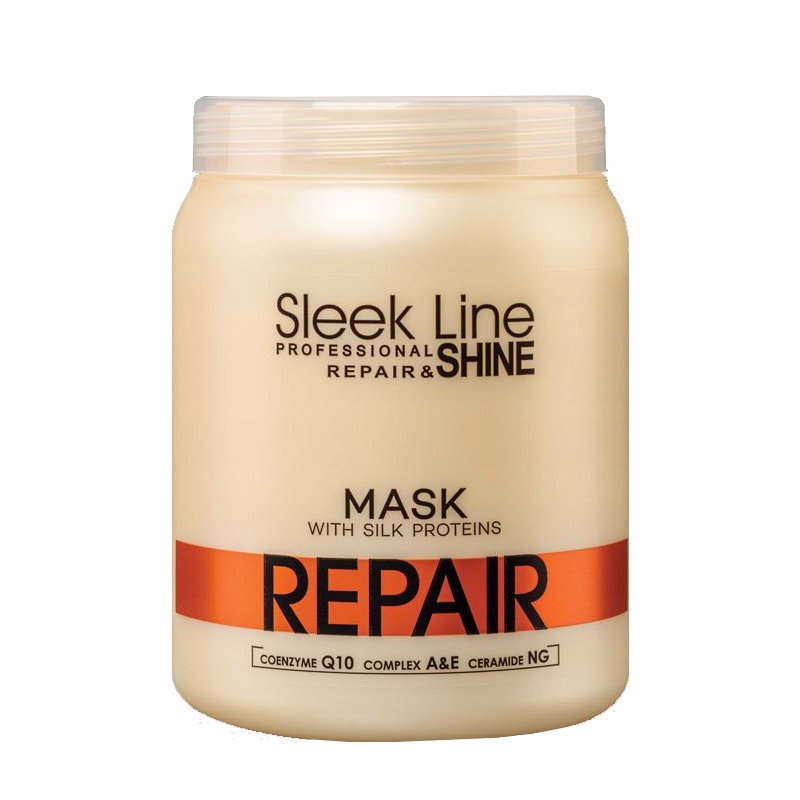 STAPIZ SLEEK LINE REPAIR MASKA DO WŁOSÓW ZNISZCZONYCH Z JEDWABIEM 1000 ML
