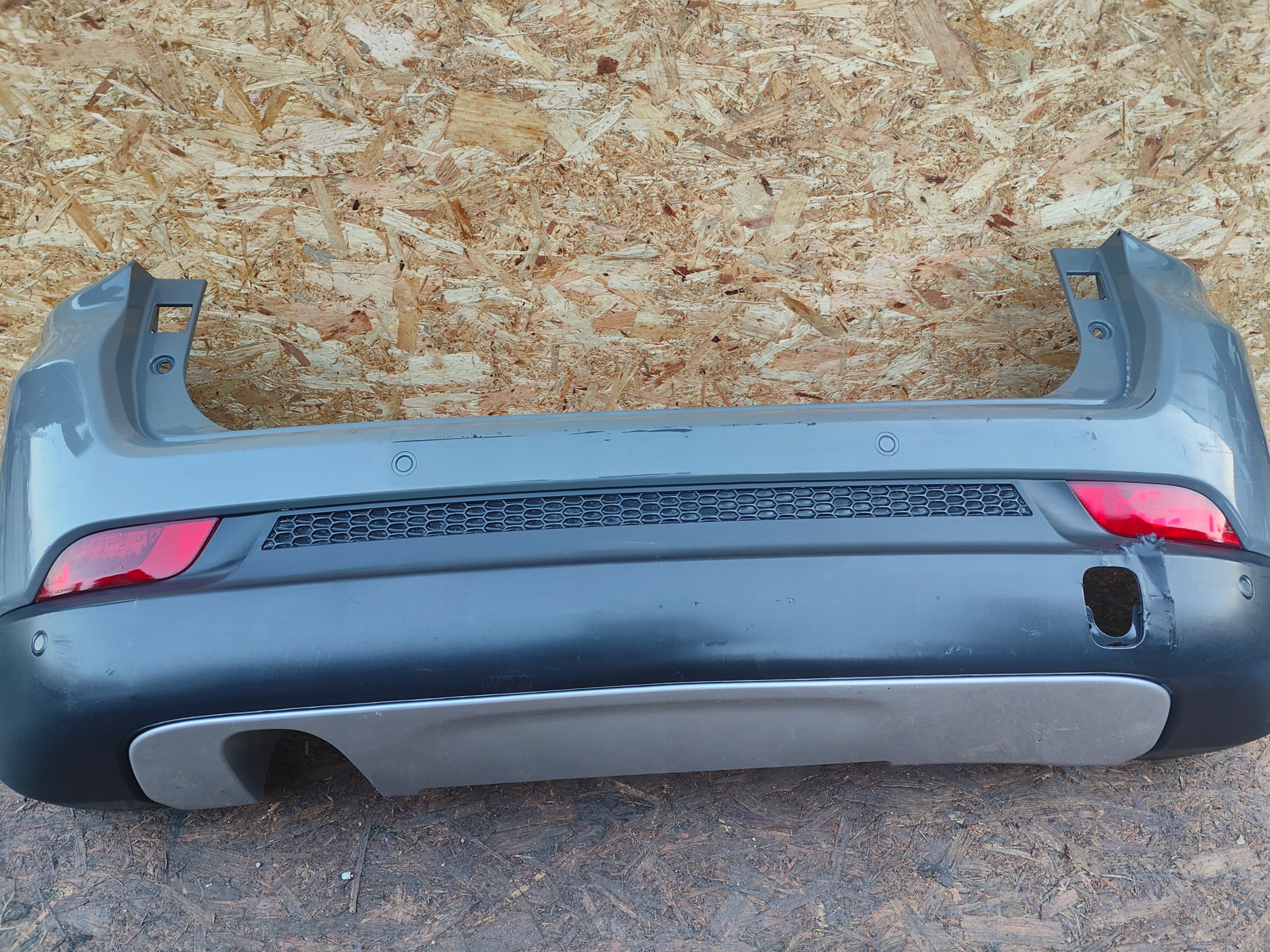 bumper rear rear part complete JEEP COMPASS II before lift 4x PDC