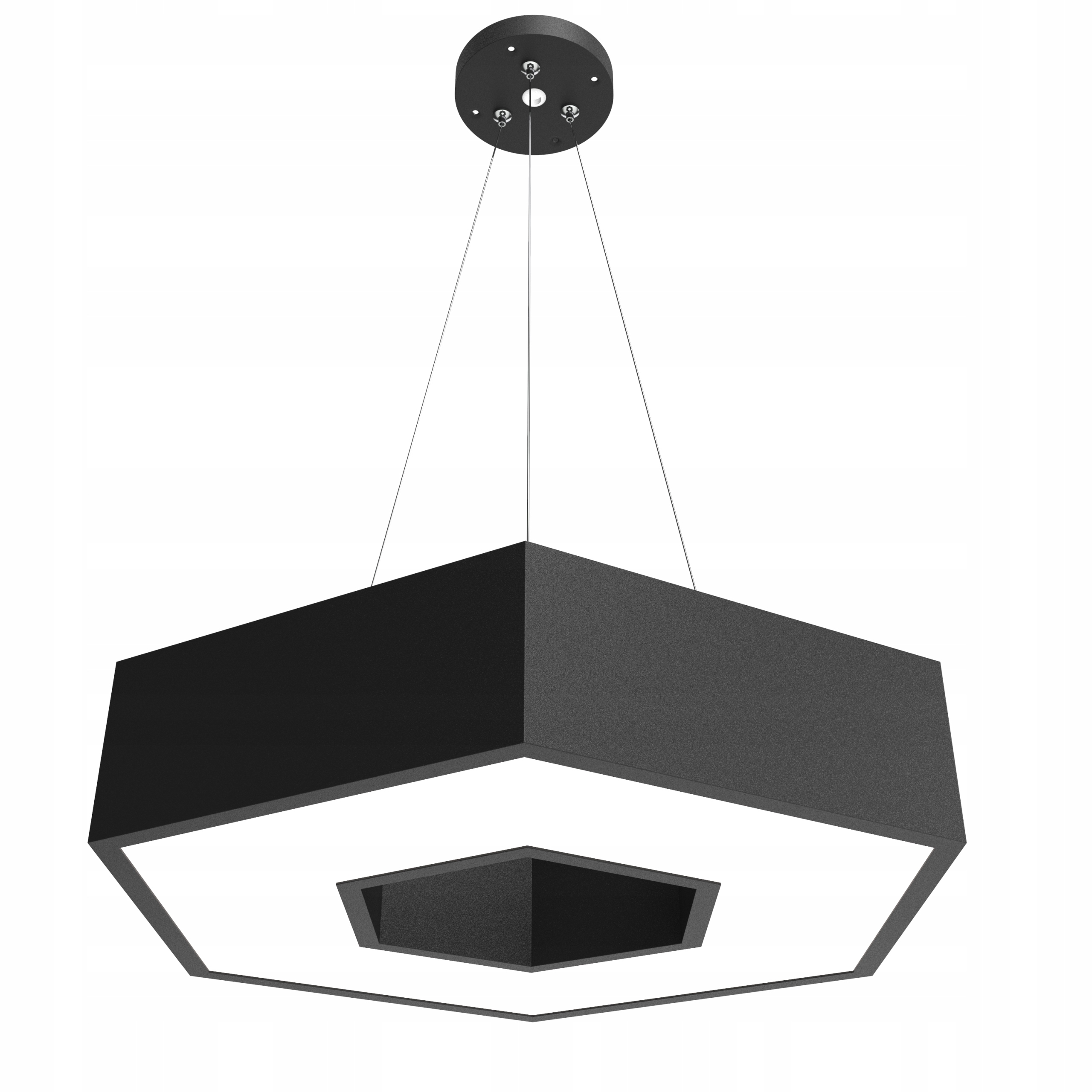 

Lampa biurowa Plafon Led Wisząca 40cm 20W 4000K