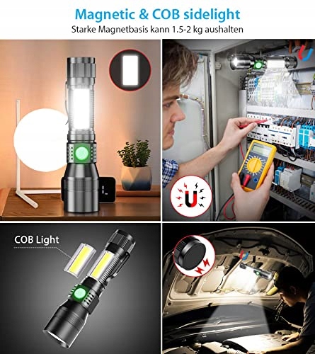 Karronga Latarka UV Wykrywająca Mocz Kemping 2w1 — miniatura 2