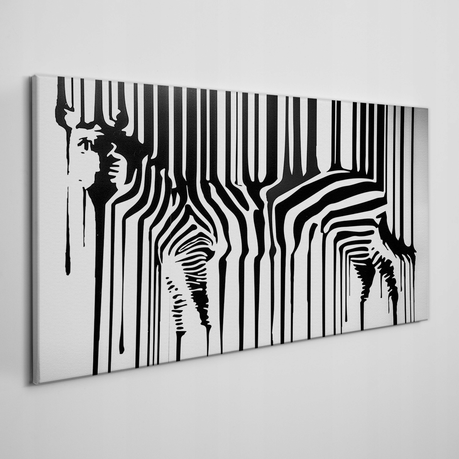 

Foto-obraz na ramie płótno Zwierzę zebra 120x60 cm