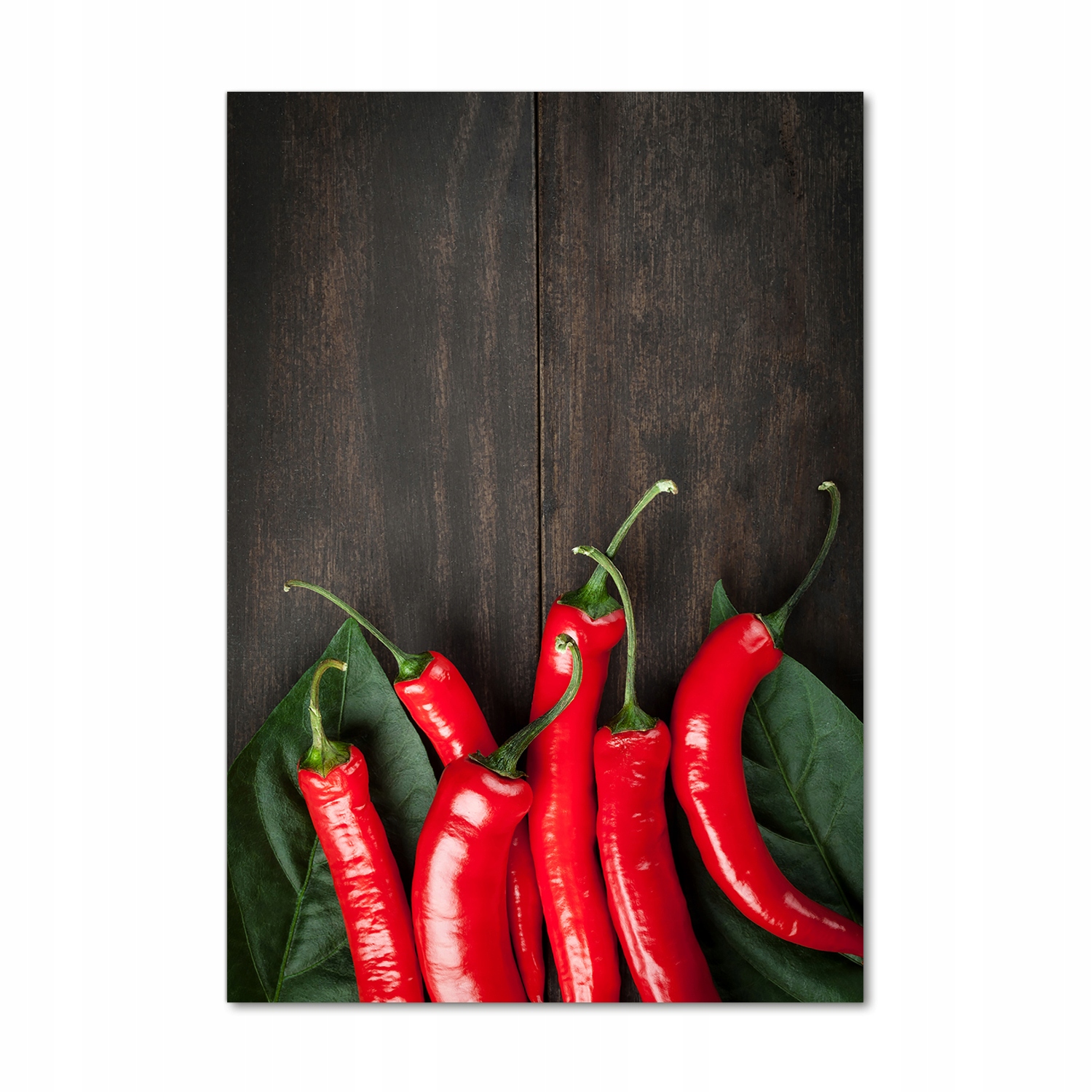 

Foto obraz szklany pionowy Papryczki chilli 70x100