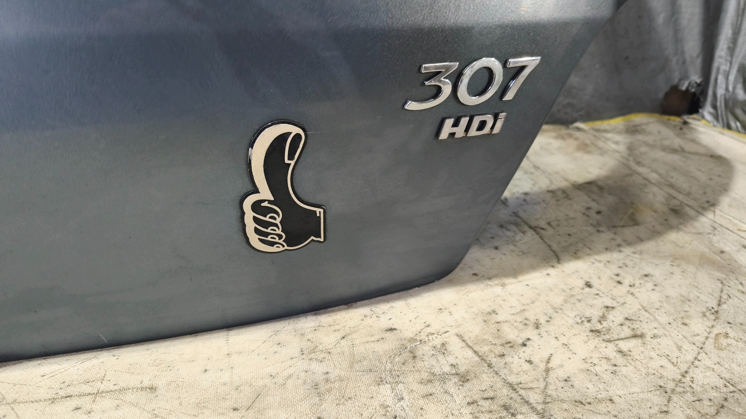 trunk door boot PEUGEOT 307 2006r K: EZWD