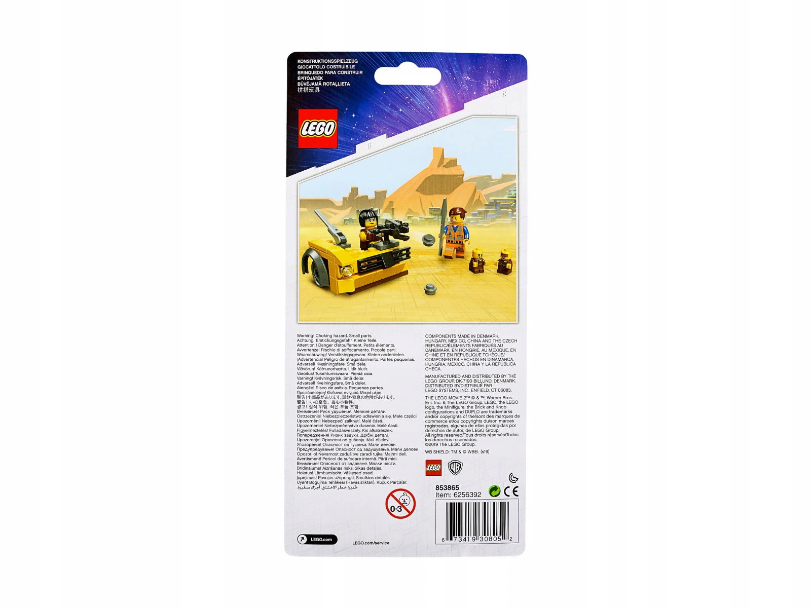LEGO MOVIE 2 MINIFIGURKI ZESTAW AKCESORIÓW 853865 Marka LEGO