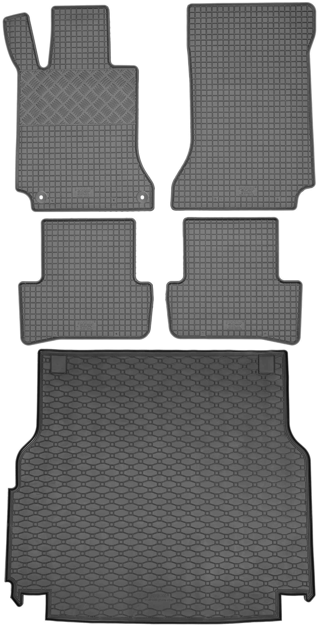 Mercedes C-klasa W204 Kombi 07-14 Podložka do kufra koberčeky