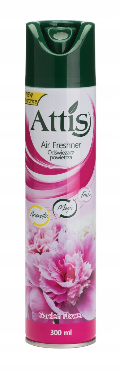 

Odświeżacz powietrza Attis areozol 300ml Garden