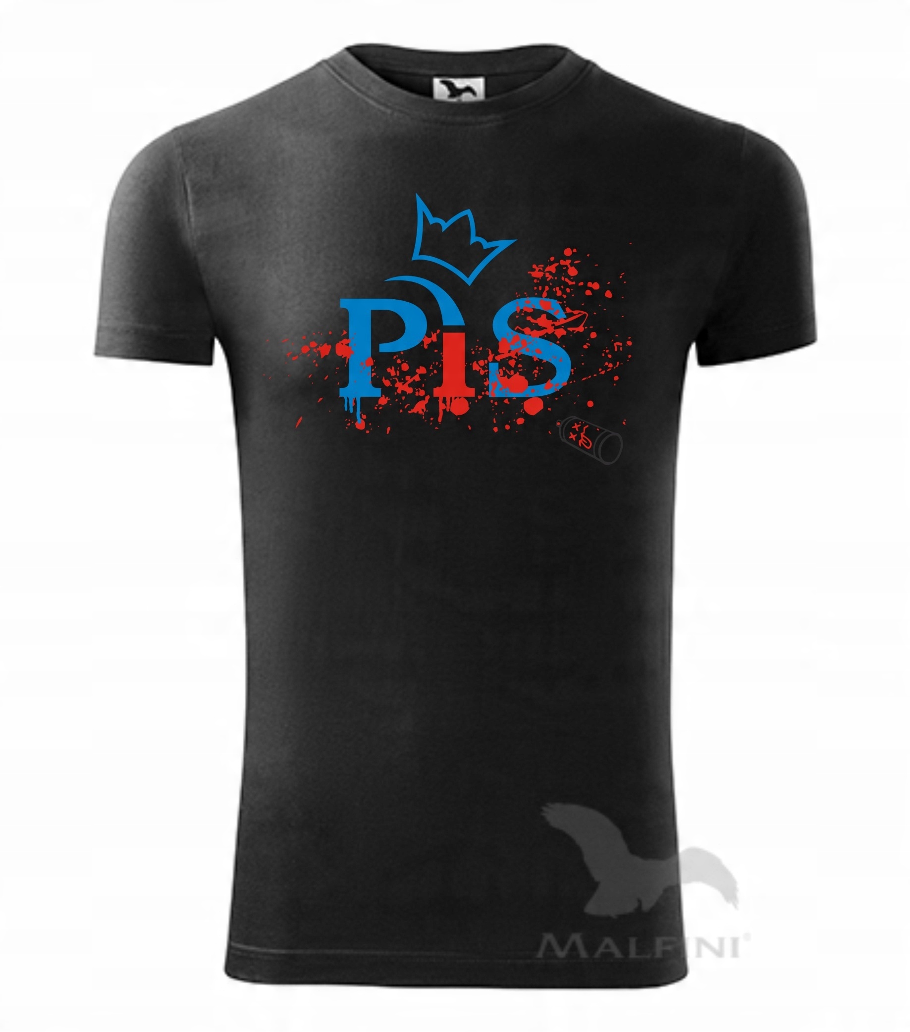

Koszulka t-shirt męska Anty Pis 8 gwiazdek