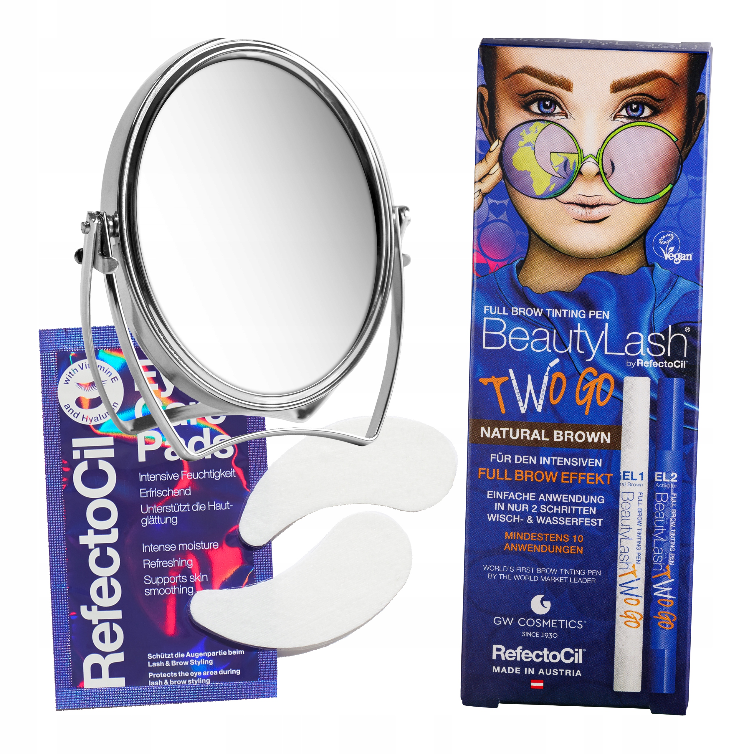 Sada Kosmetika Kosmetické zrcátko Balíček pro ženy Dívky