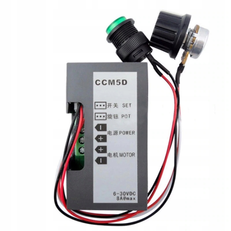 REGULATOR PWM CCM5D, DC 6-30V, MAX. 8A MODUŁ Producent bez marki