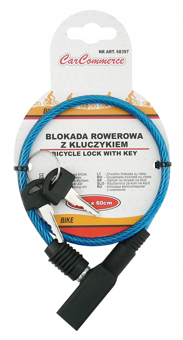 Gratisy# Zabezpieczenie rowerowe blokada koła Carcommerce rama