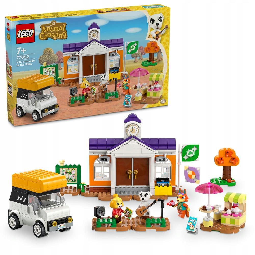 Lego Animal Crossing 77052 K.k. a koncert na náměstí