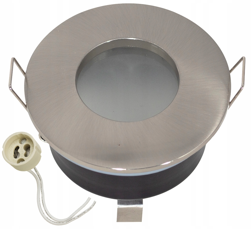 Oprawa hermetyczna IP44 + LED GU10 5W podbitka Marka SuperLED