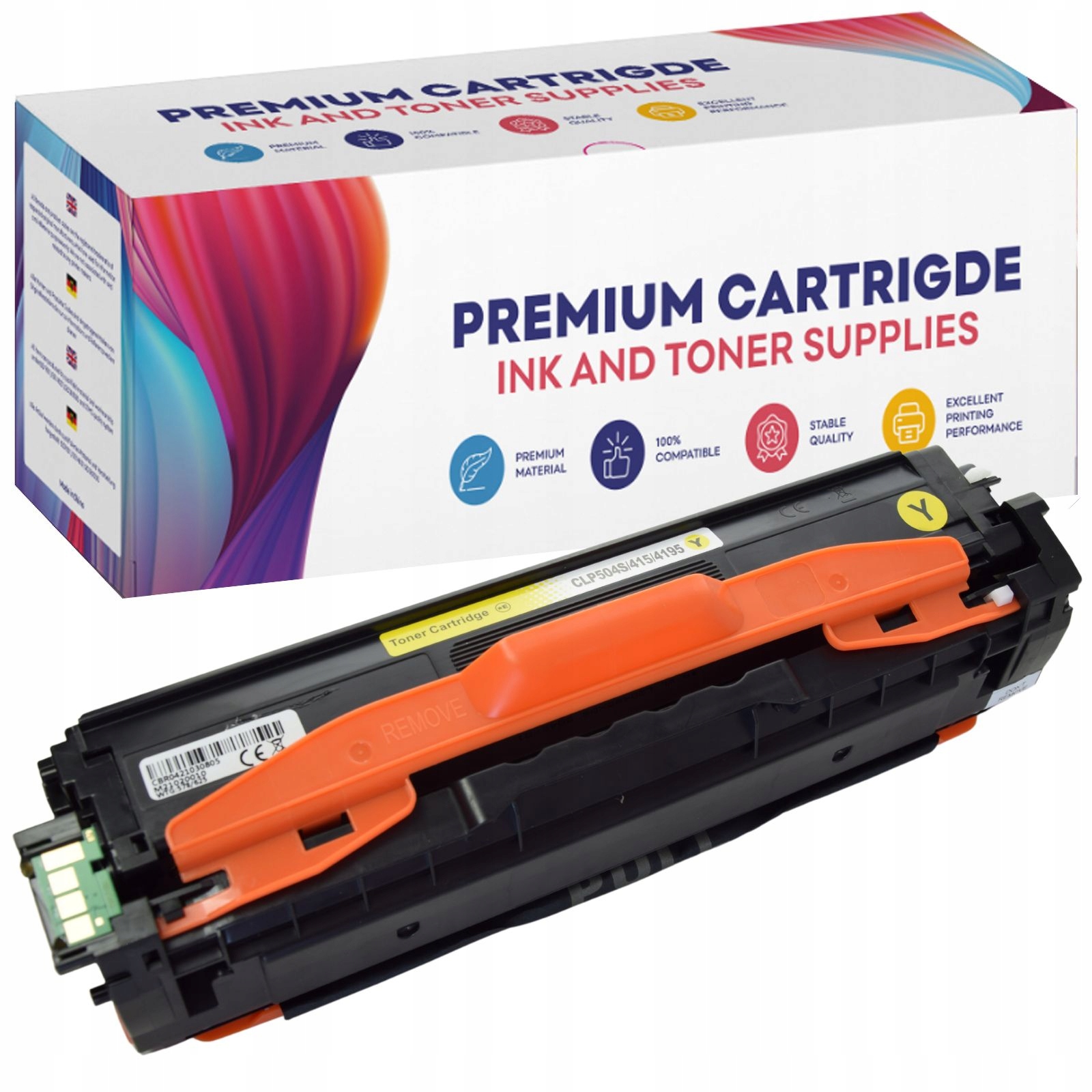 Toner pro Samsung CLT-Y504S C1860 C1860 CLP-415NW