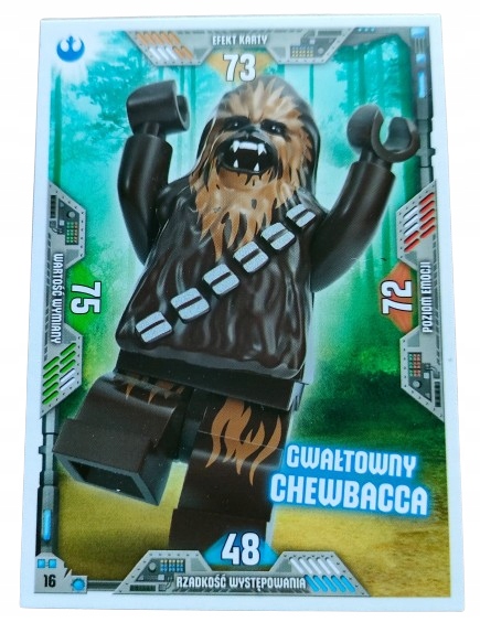 Karta Lego Star Wars Seria 2 Numer 016