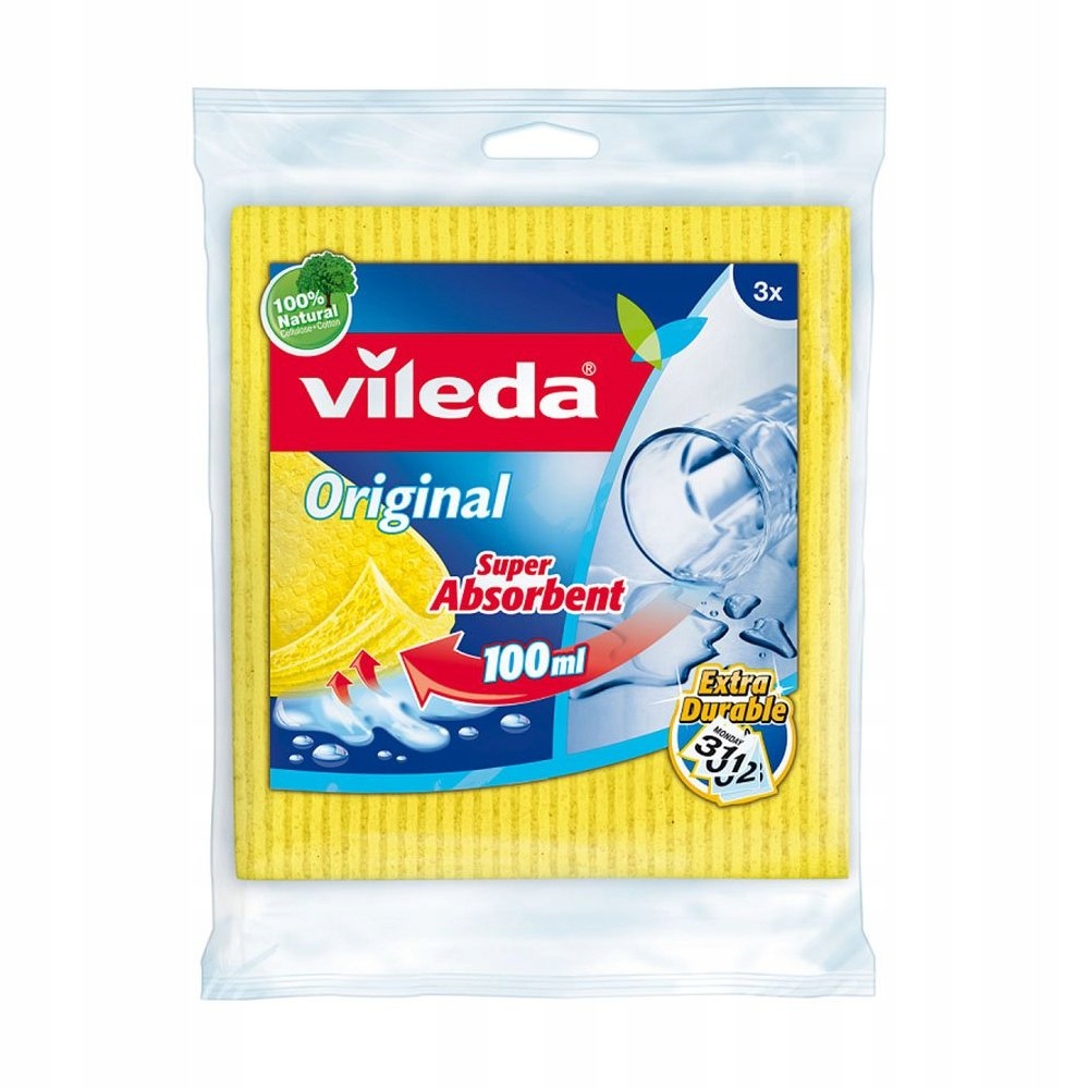 

Vileda Chłonne Ścierki Kuchenne 3 sztuki
