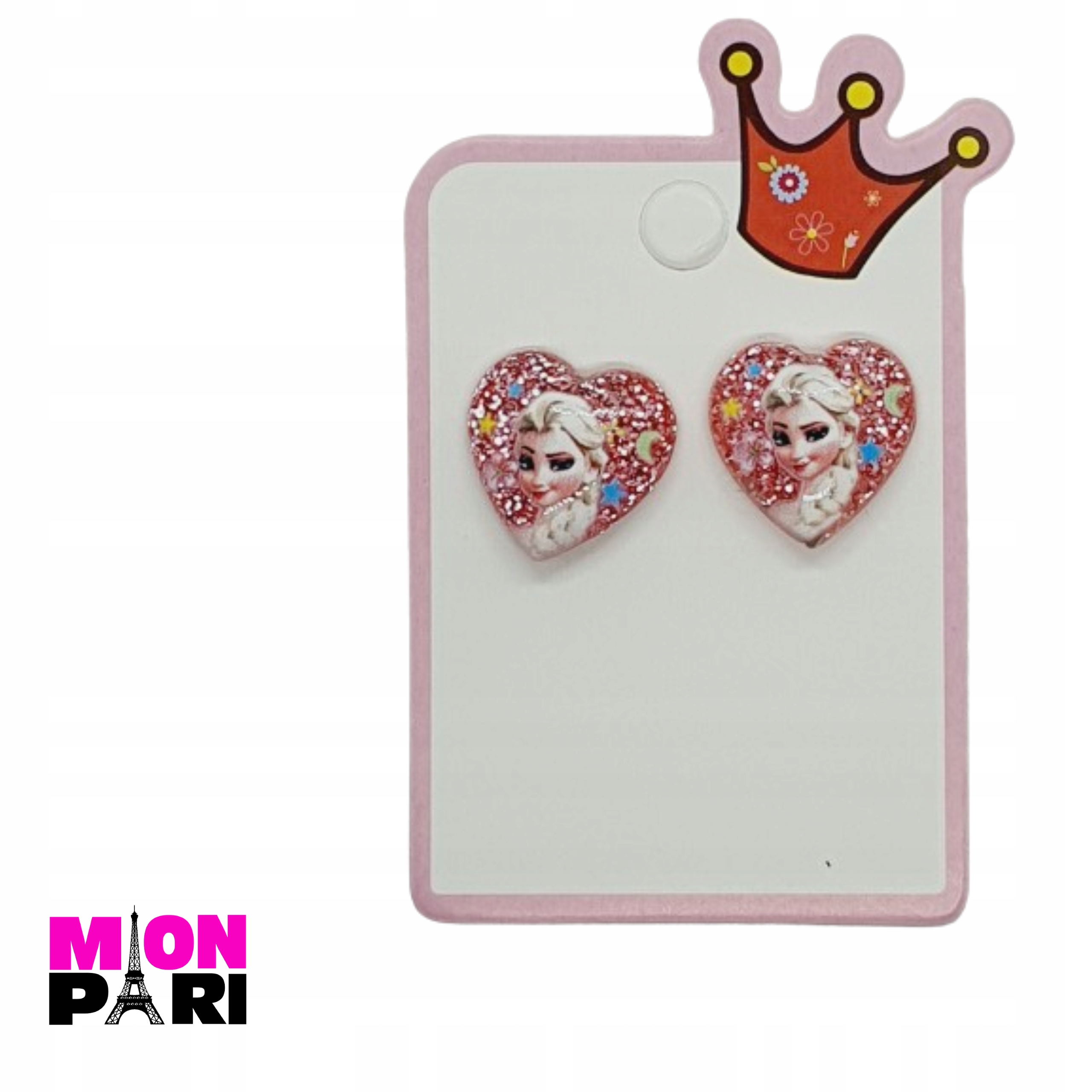 KLIPSY KOLCZYKI DZIECI DZIEWCZYNKI KRAINA LODU