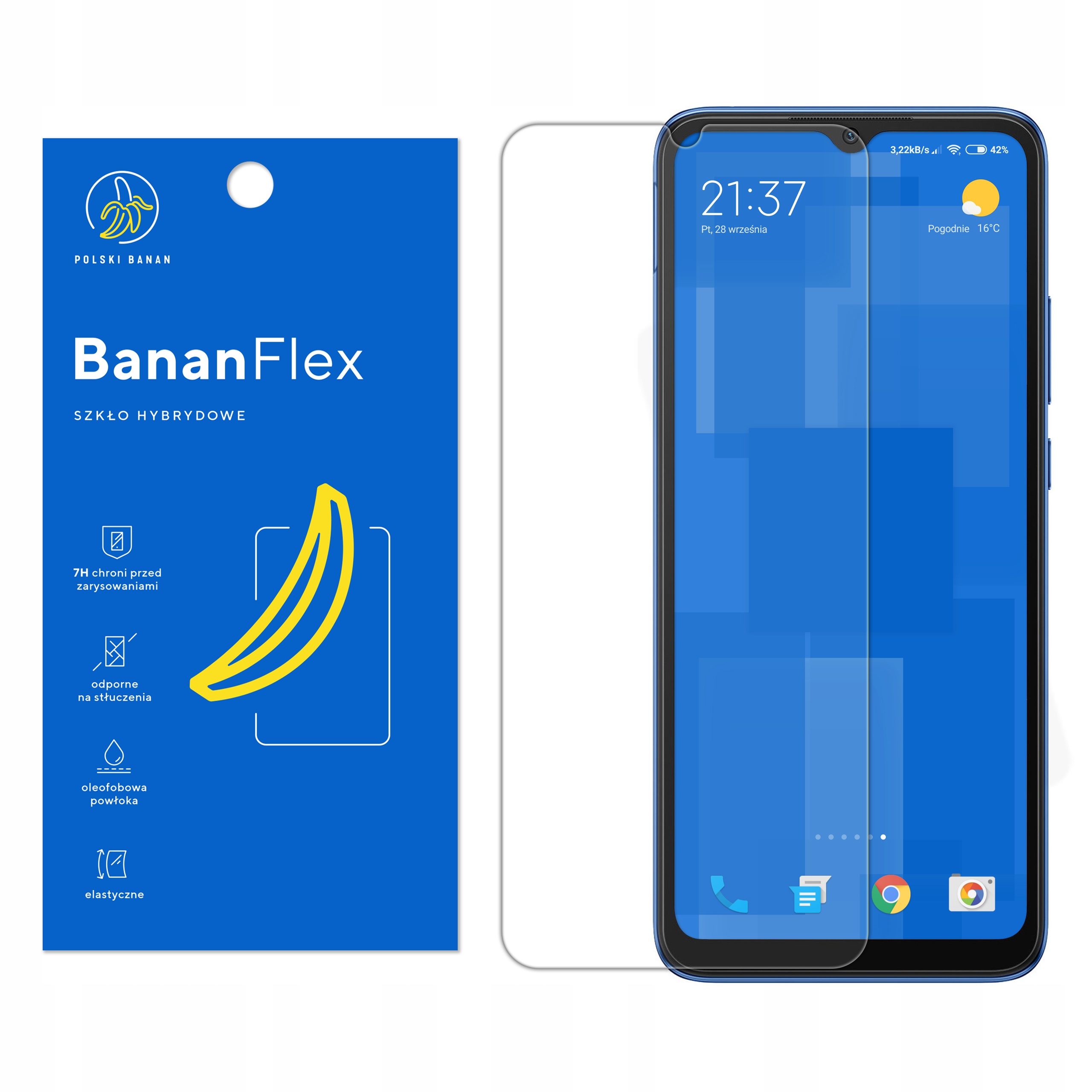 

Szkło Hybrydowe 7H do Xiaomi Redmi 10C