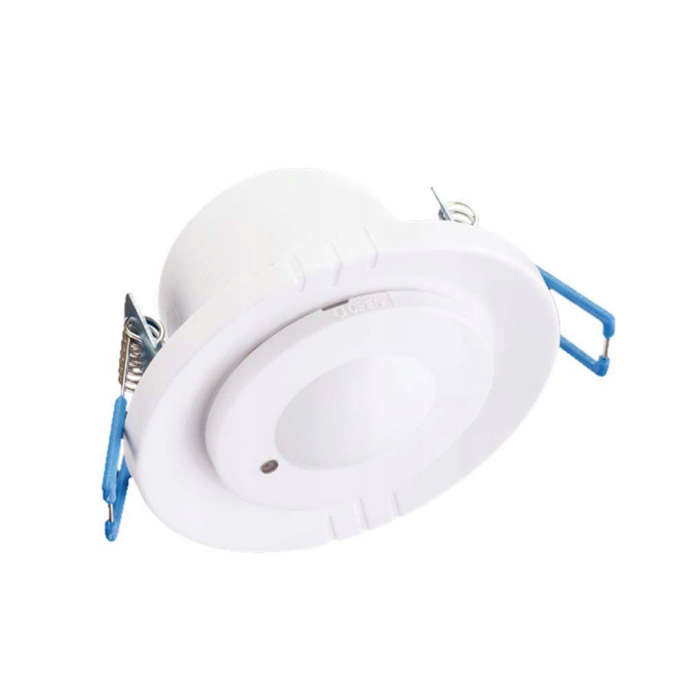 V-tac Stropní mikrovlnný podomítkový pohybový senzor 360st fi80 1200W bílý