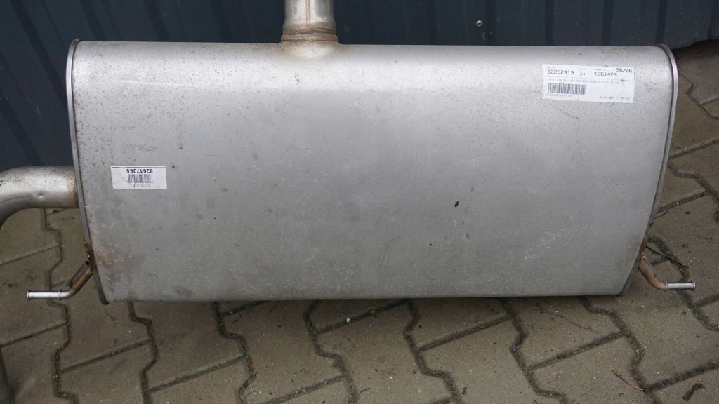 VOLVO V60 V90 2.0 B3 B4 - exhaust silencer