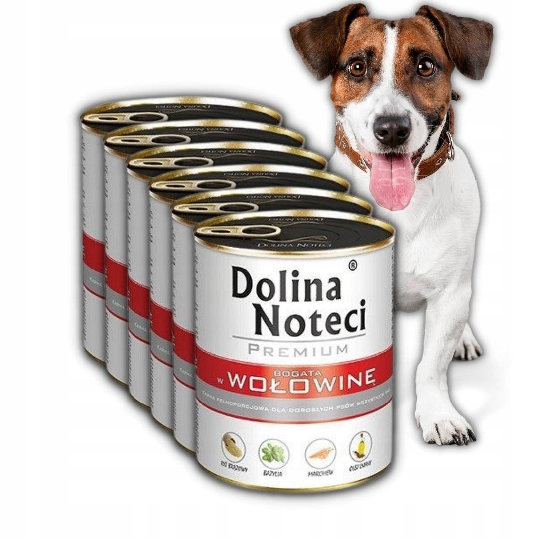 Levně Dolina Noteci Premium Krmivo S Hovězím Masem 6x800g