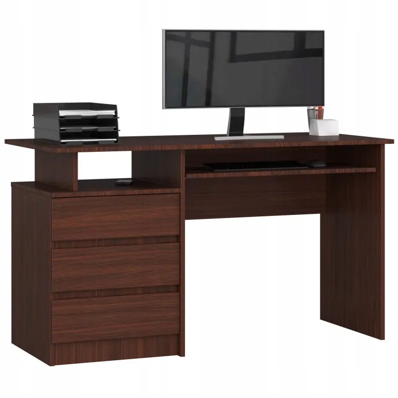 

Meble Biurko Komputerowe Clp 135cm Wenge Producent