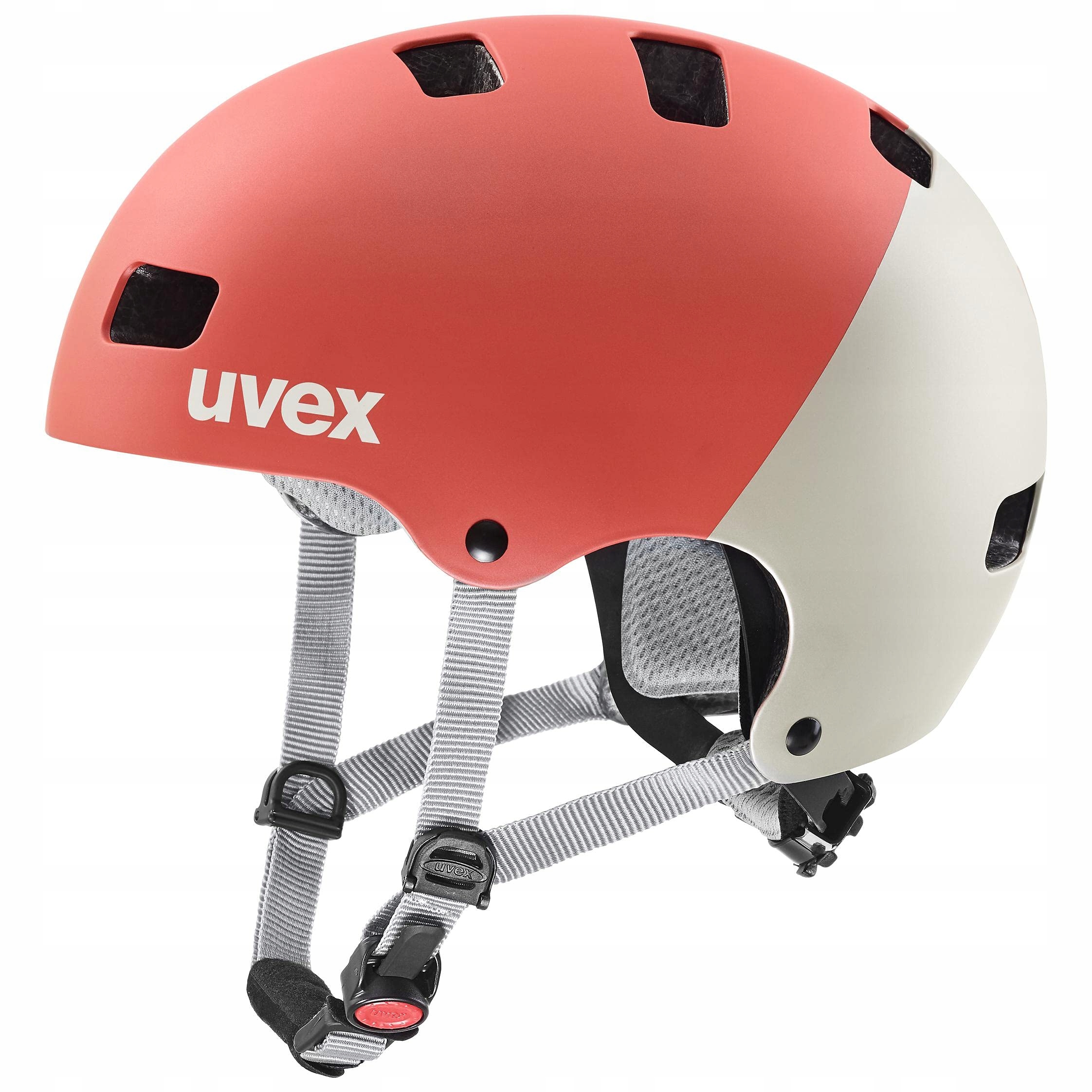 Dětská cyklistická přilba Uvex Kid 3 CC Grapefruit Sand M 55-58 cm