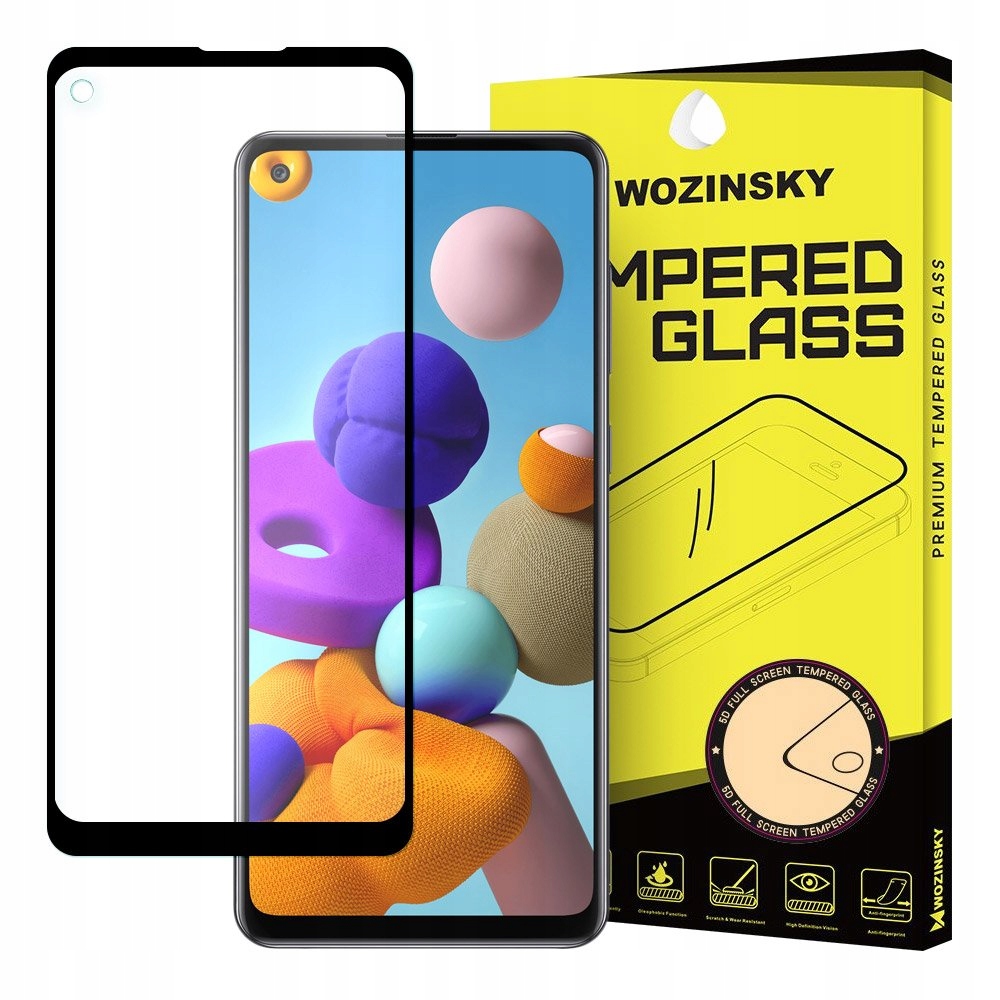 

Szkło 5D full glue Pełne do Samsung Galaxy A21S
