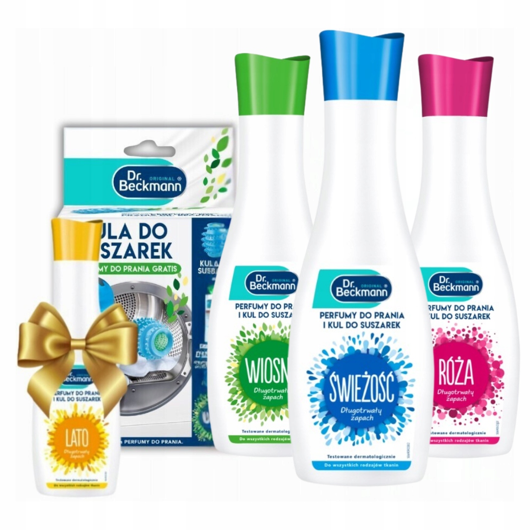 Levně Dr. Beckmann parfém do prádla a kulička do sušiček Sada Dárek