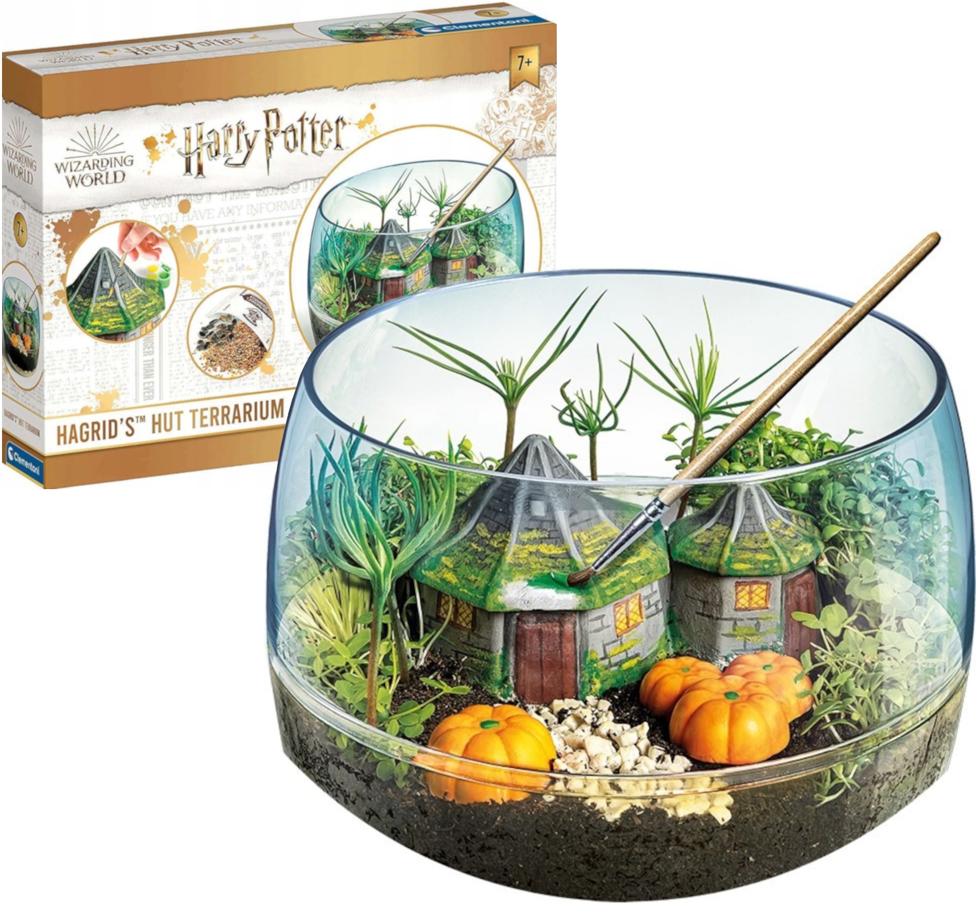 

Harry Potter Terrarium Chata Domek Hagrida Zestaw