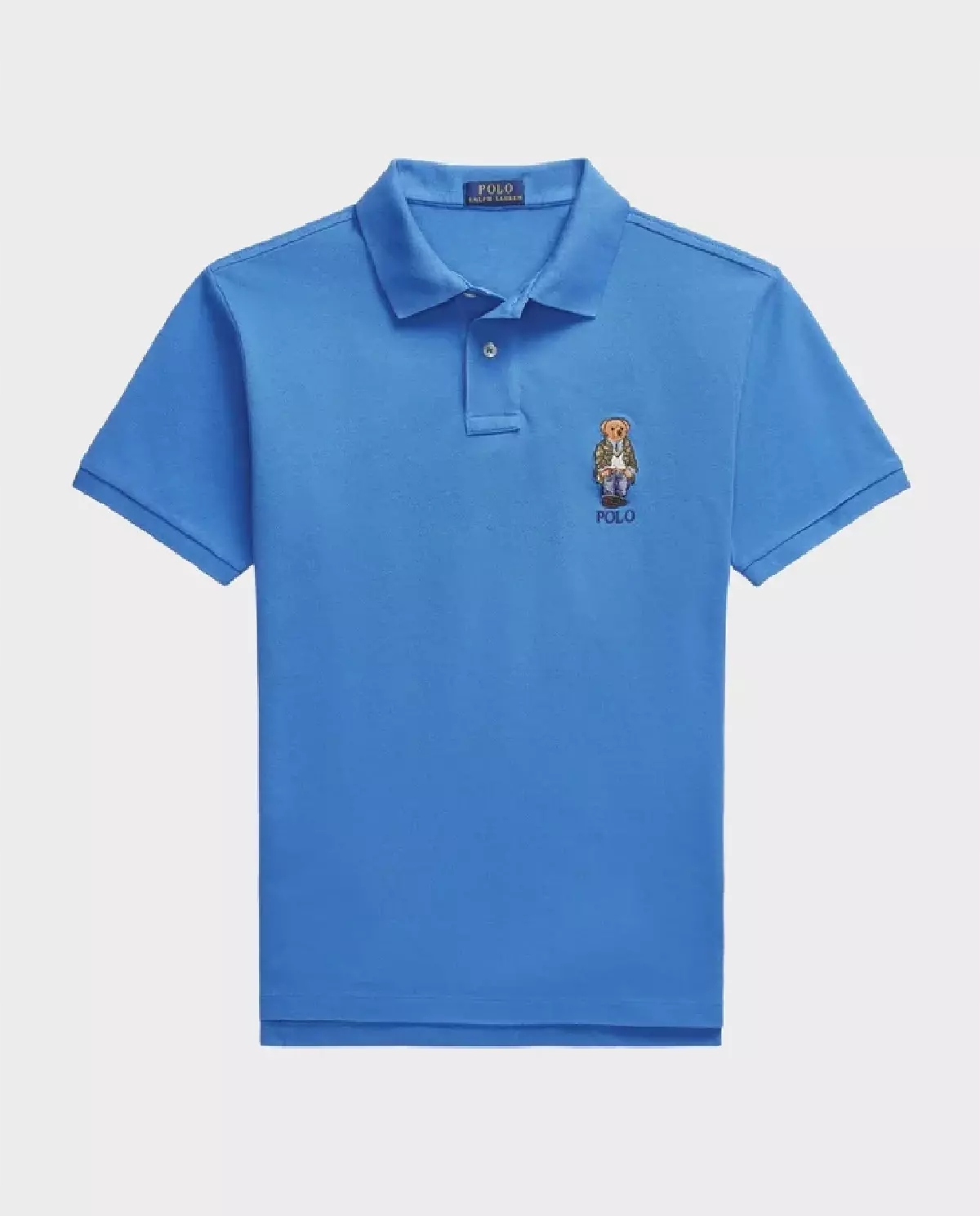 Polo Ralph Lauren Modré polo tričko s medvídkem L
