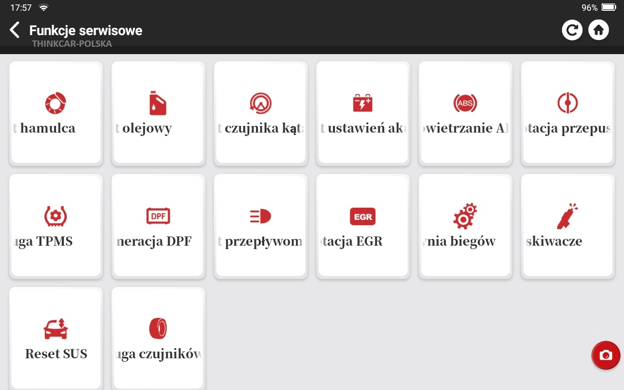 THINKTOOL EURO IMMO MASTER+X PROG Funkcje immo PL Marka Thinkcar