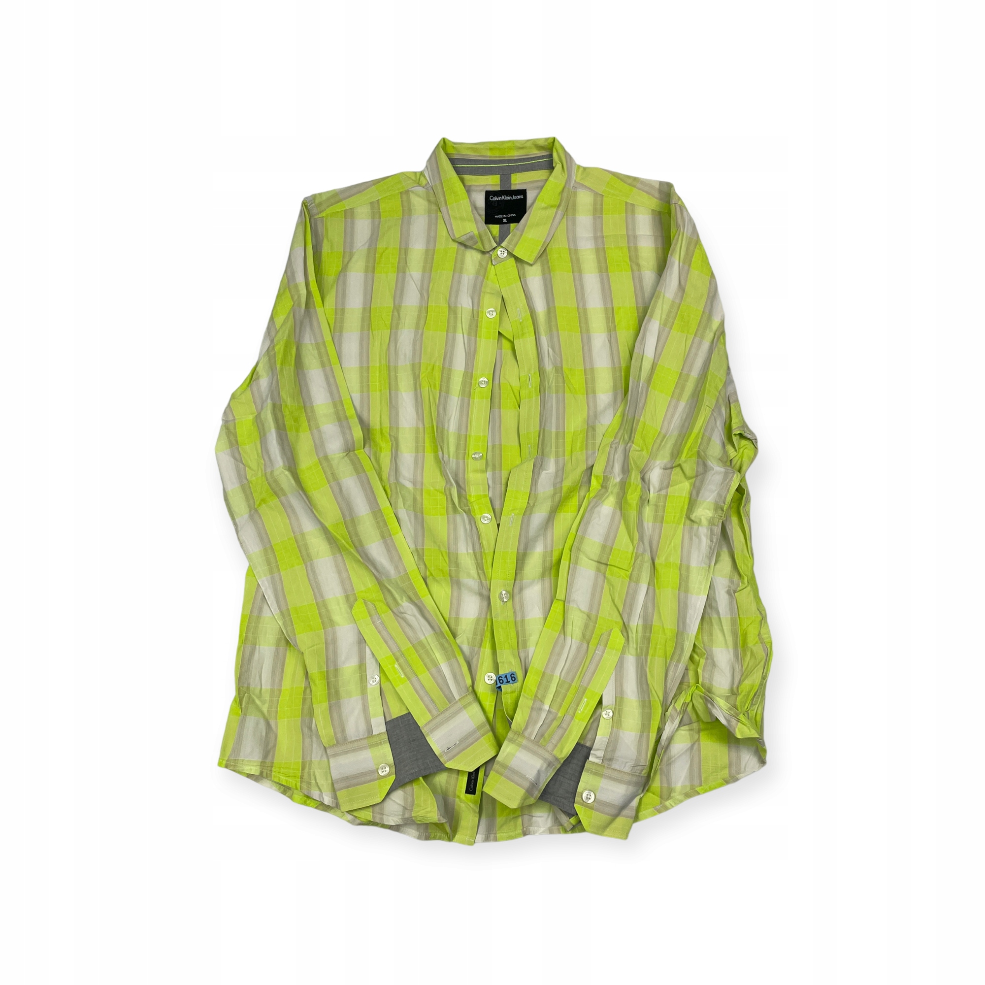 Pánská košile s dlouhým rukávem Calvin Klein Jeans XL