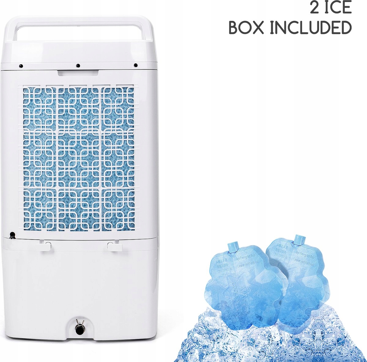 PRZENOŚNY KLIMATOR 3w1 KLIMATYZER WODNY 60W PILOT Moc 60 W