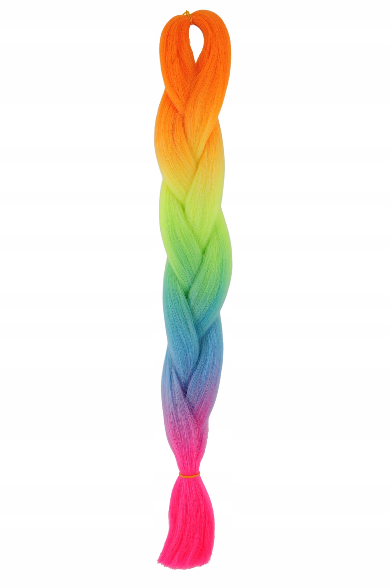 WŁOSY SYNTETYCZNE KOLOROWE WARKOCZYKI DREDY 4K.007