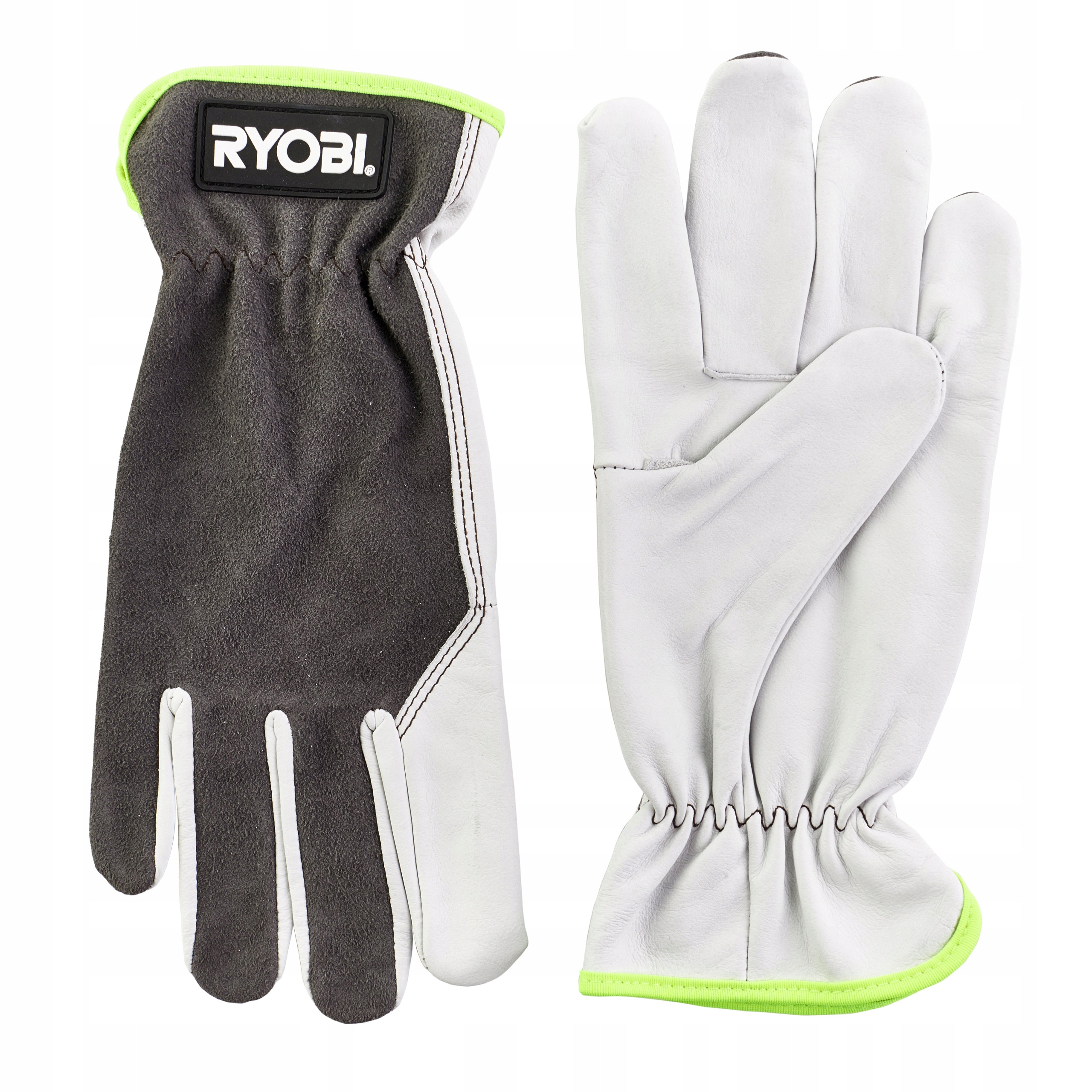 

Rękawice skórzane ogród Timberwolf Ryobi RAC810XL