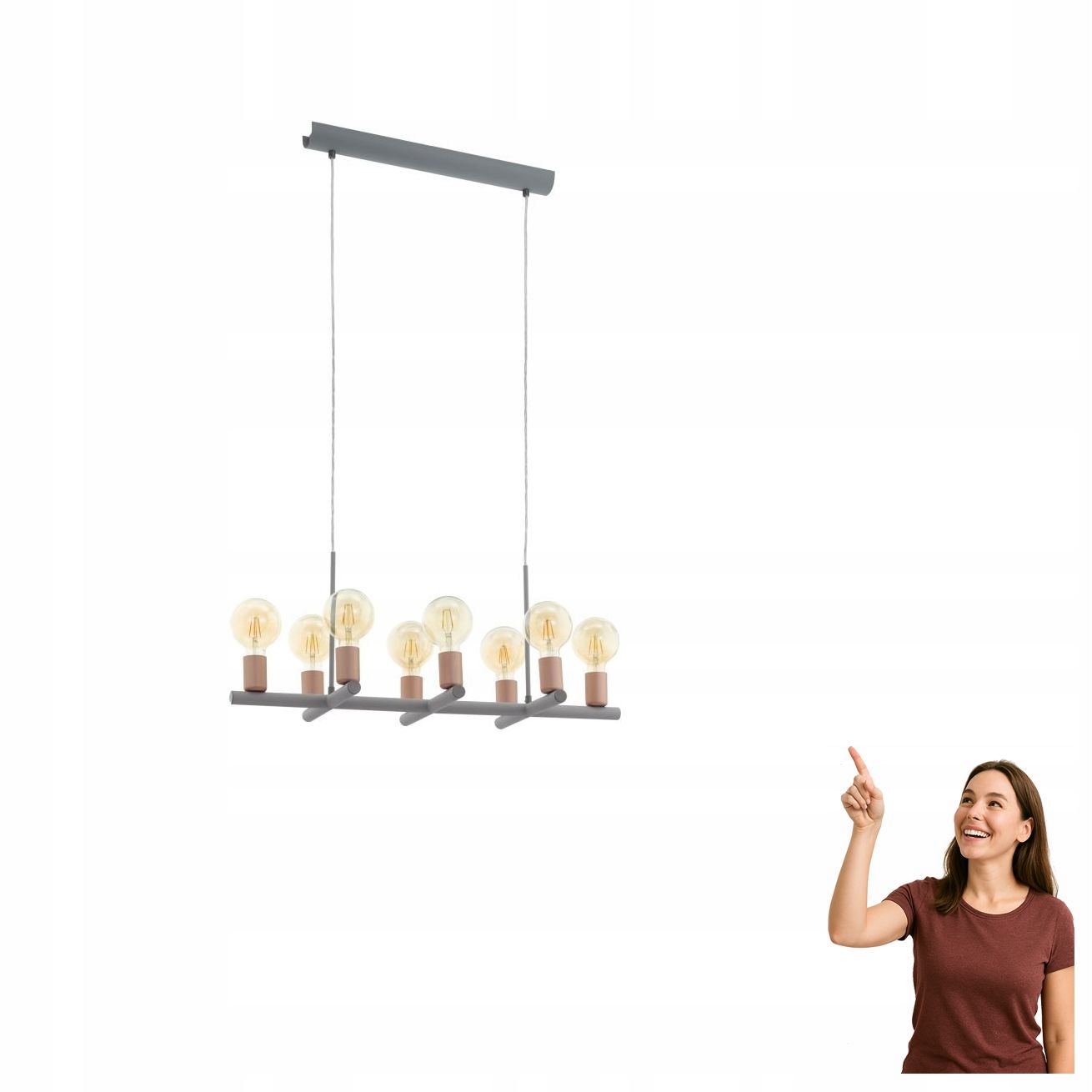 Závesná lampa Adri 1 97449 Eglo